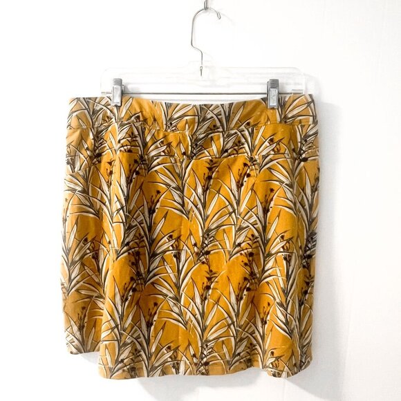 Kuhl Floral Golden Plant Overcast Print Kandid Skirt - Picture 4 of 10